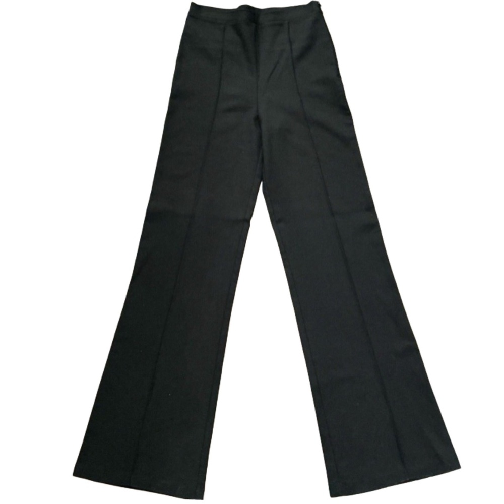 Reformation BlacK High Waist Wide Leg Stretch Pants Size XS